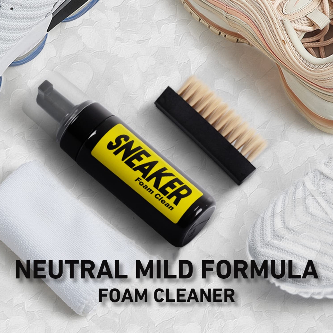 Sneaker Care Suede - 150ML Water-Free Foam Sneakers Cleaner Shoe