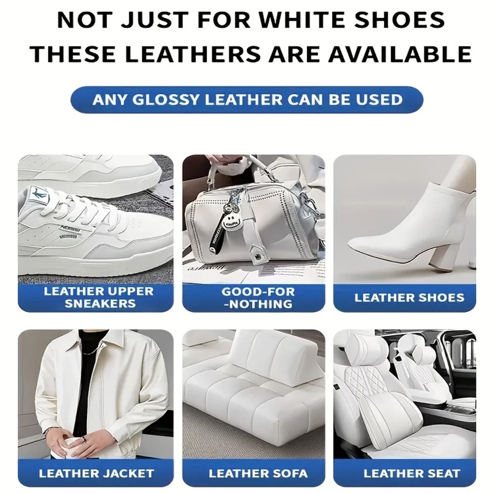 KJM White Leather Repair Cream - Sneaker Care Spray reseña y precio