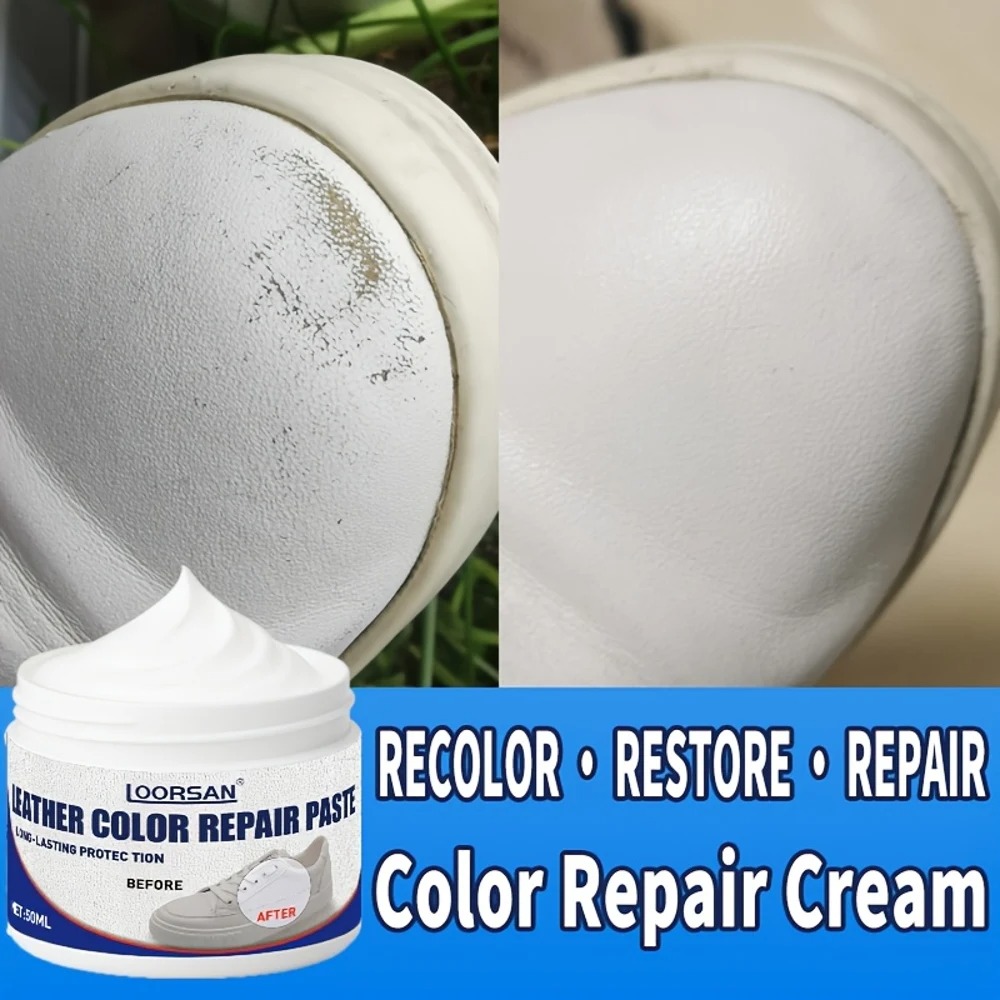 KJM White Leather Repair Cream - Sneaker Care Spray reseña y precio