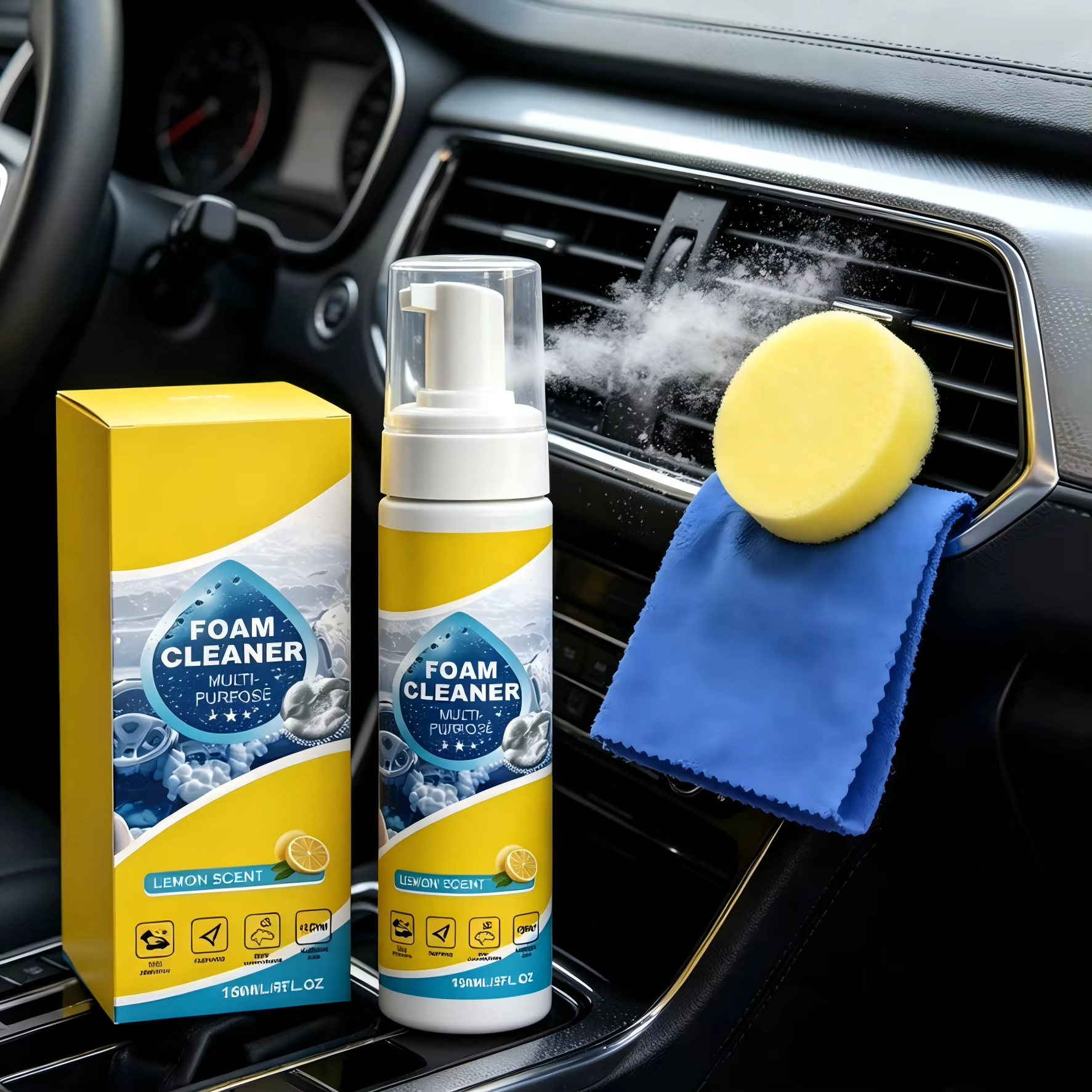 Multi-Purpose Foam Car Interio - Sneaker Care Spray reseña y precio