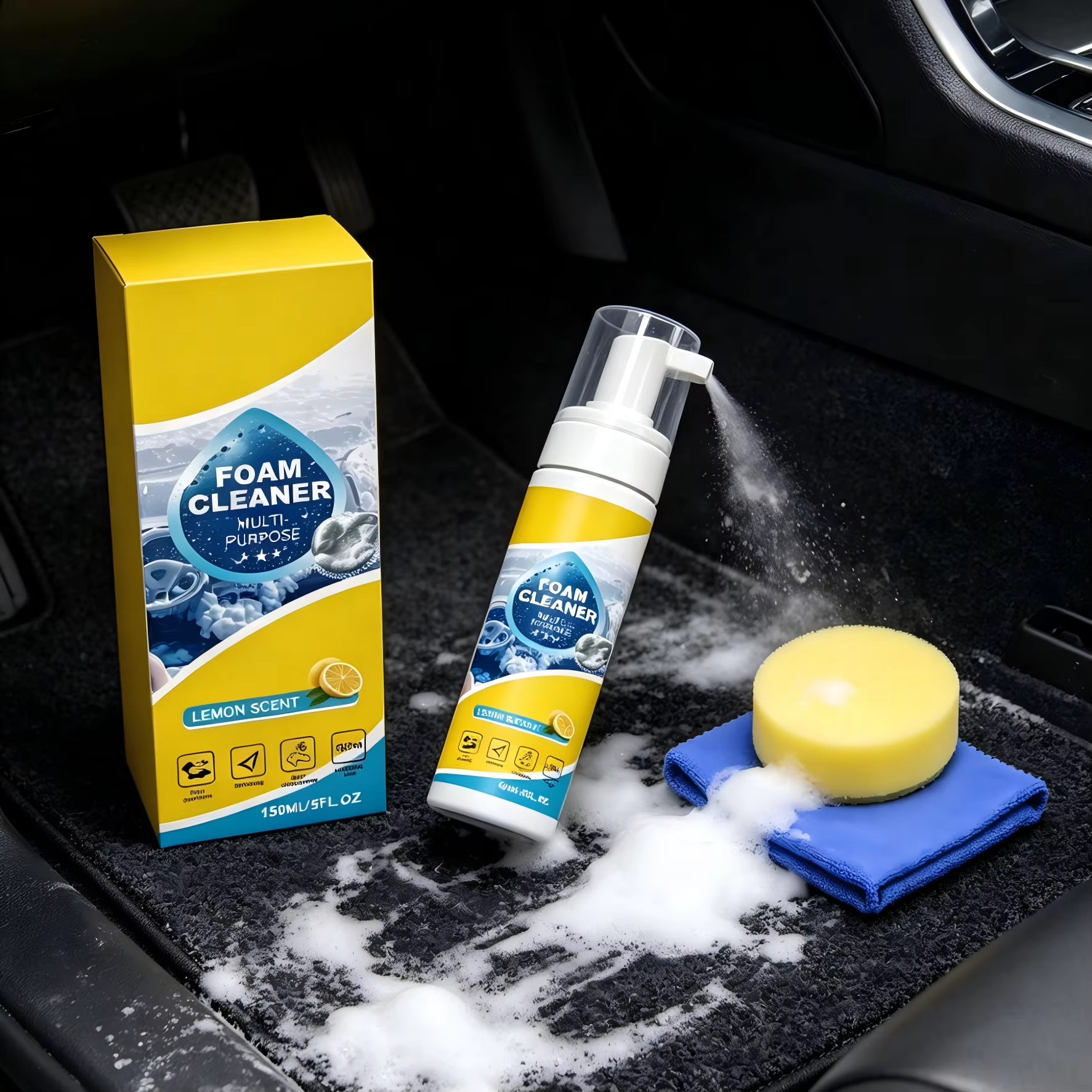 Multi-Purpose Foam Car Interio - Sneaker Care Spray reseña y precio
