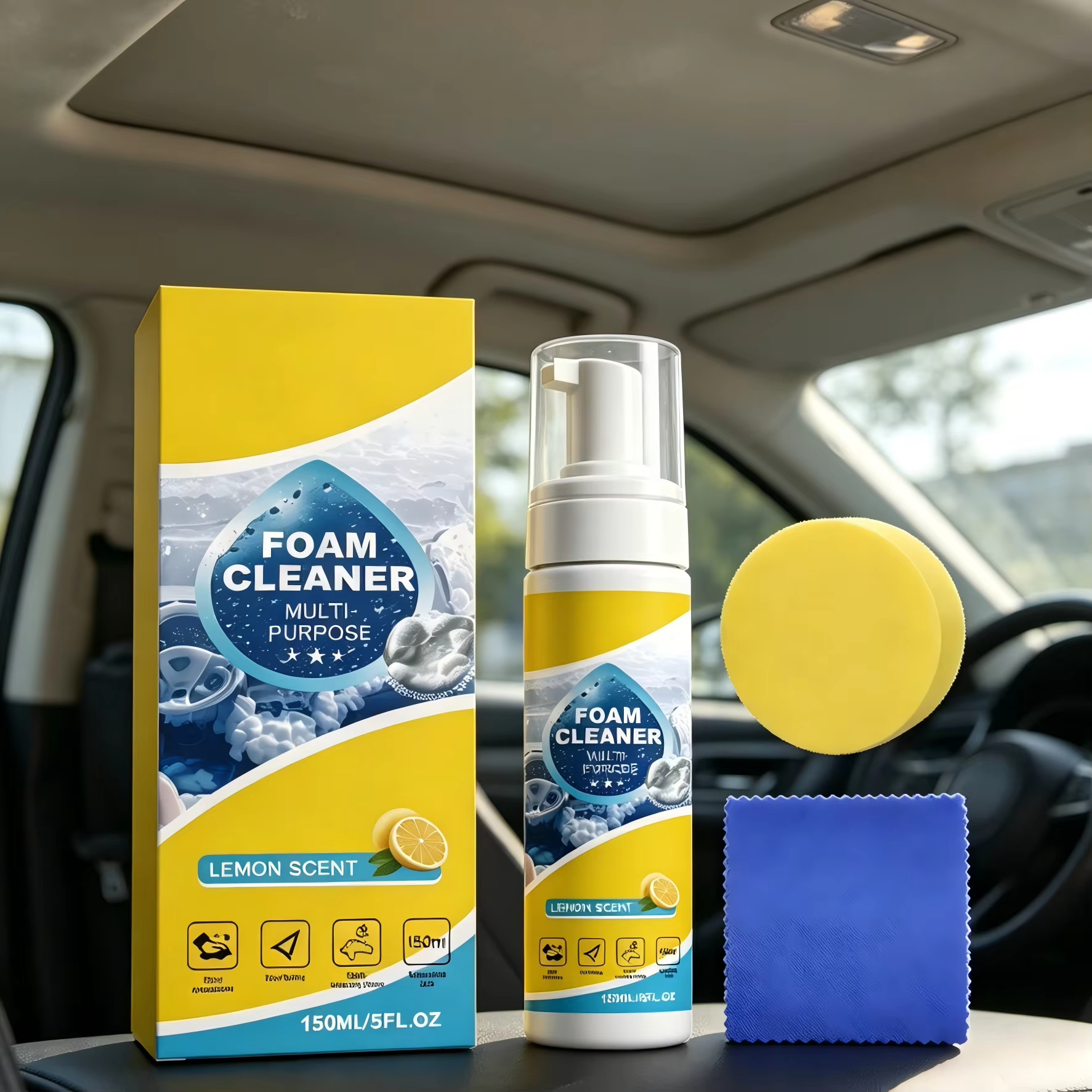 Multi-Purpose Foam Car Interio - Sneaker Care Spray reseña y precio