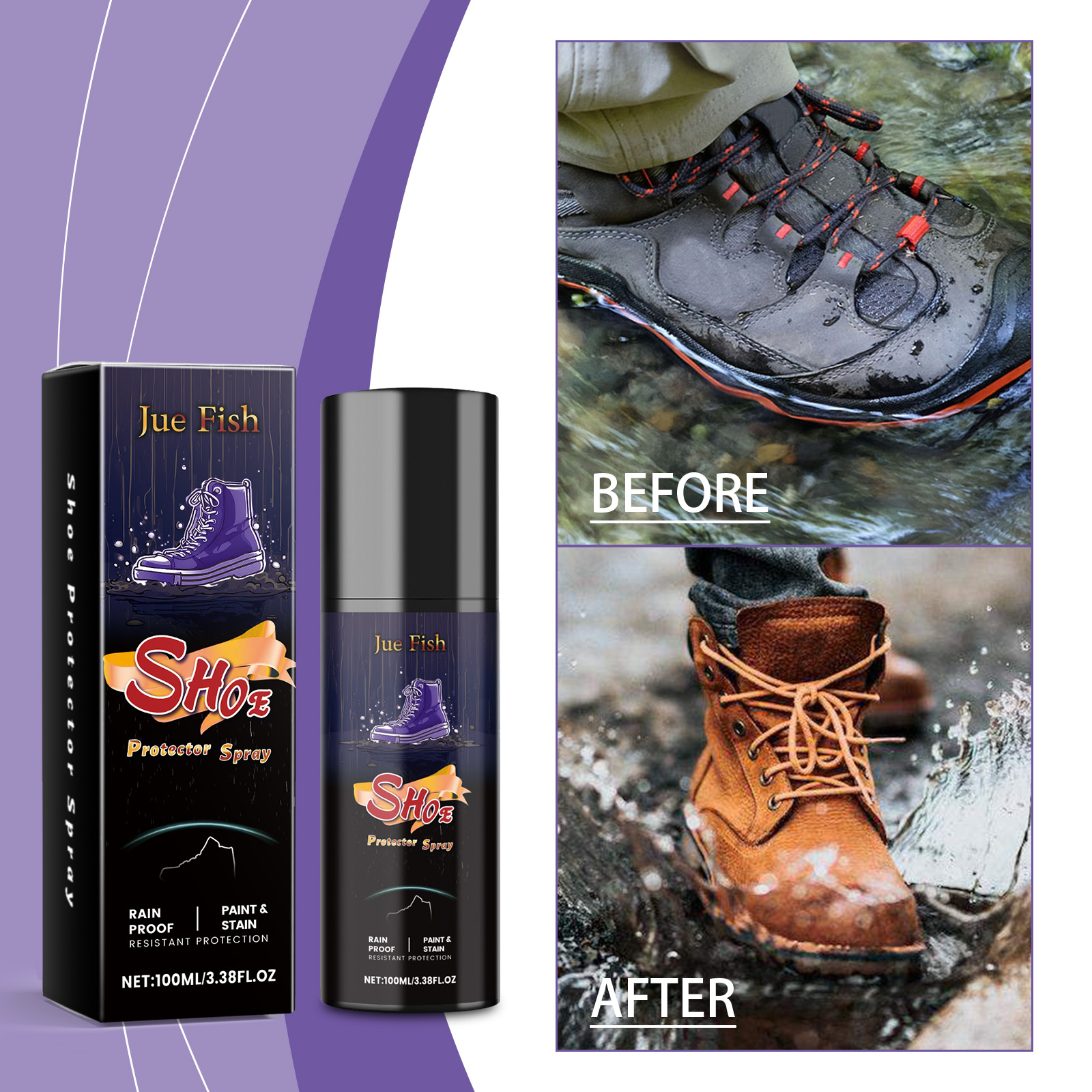 100ML Shoe Protector Spray Cle - Sneaker Protector Spray reseña y precio