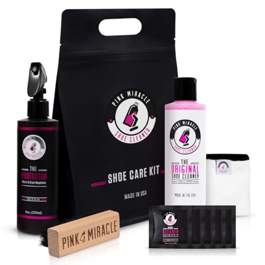 Pink Miracle Shoe Care Kit - I - Sneaker Protector Spray reseña y precio