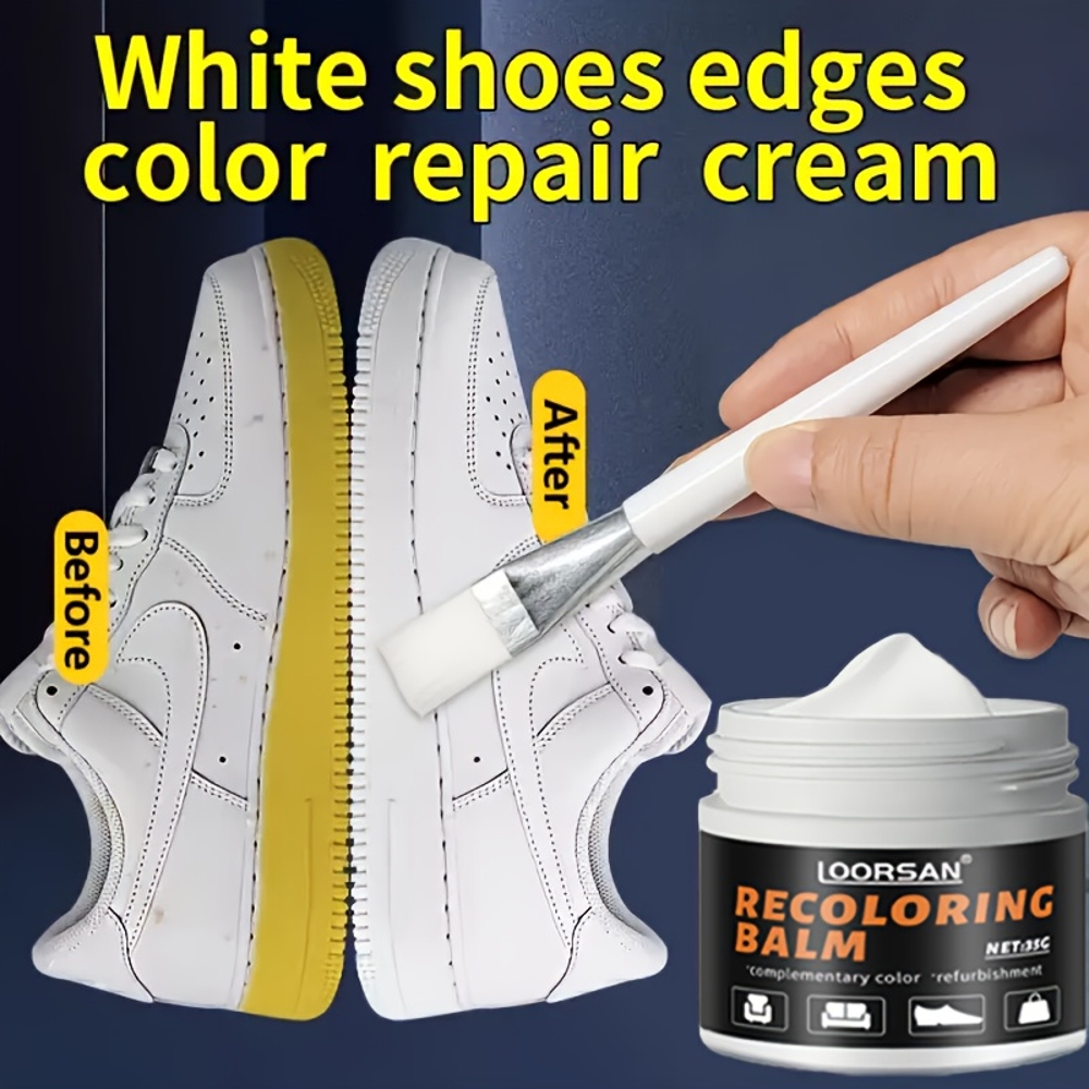 LOORSAN New White Shoe Edge Re - Sneaker Care Spray reseña y precio
