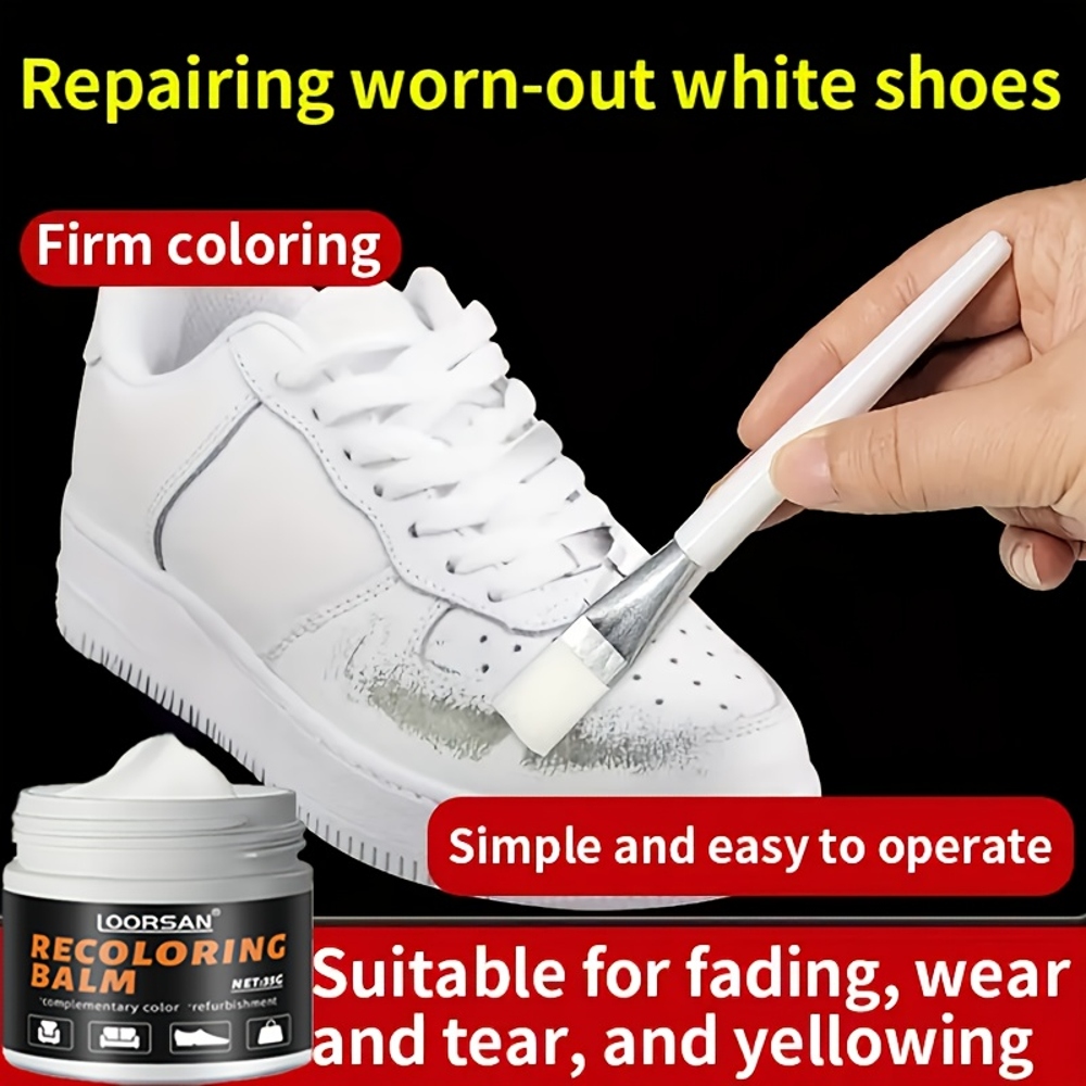 LOORSAN New White Shoe Edge Re - Sneaker Care Spray reseña y precio