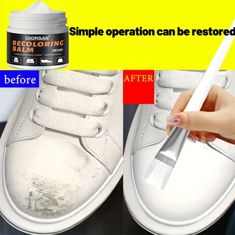 LOORSAN New White Shoe Edge Re - Sneaker Care Spray reseña y precio