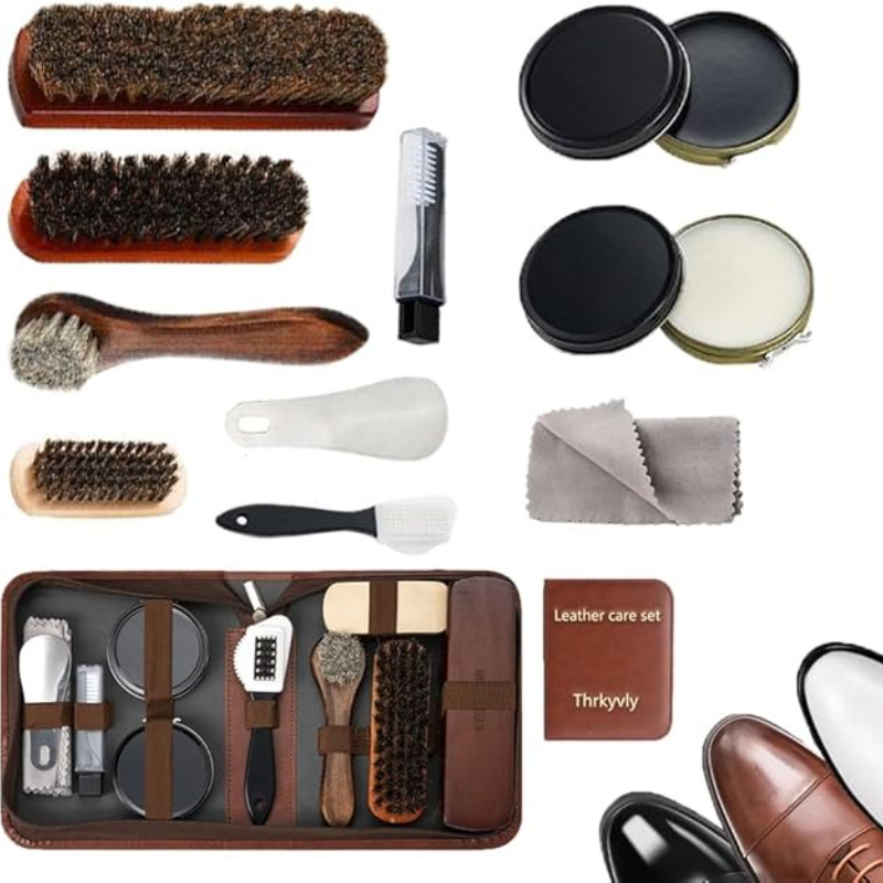 Horse Hair Brush Leather Shoe  - Sneaker Care Kit reseña y precio