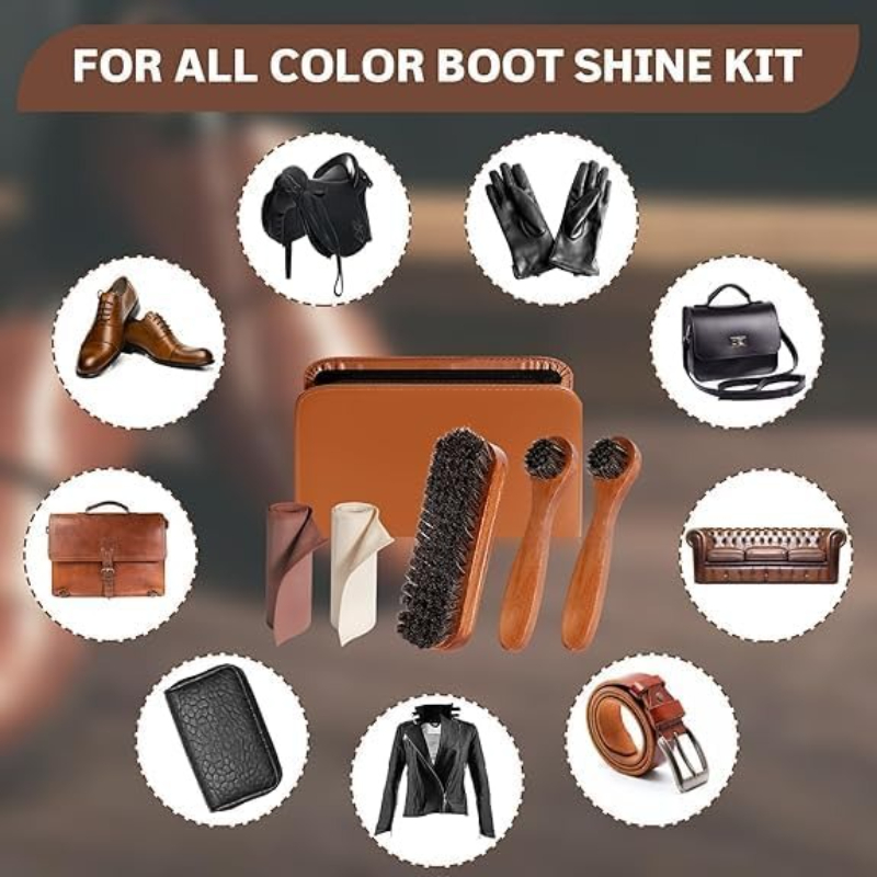 Horse Hair Brush Leather Shoe  - Sneaker Care Kit reseña y precio