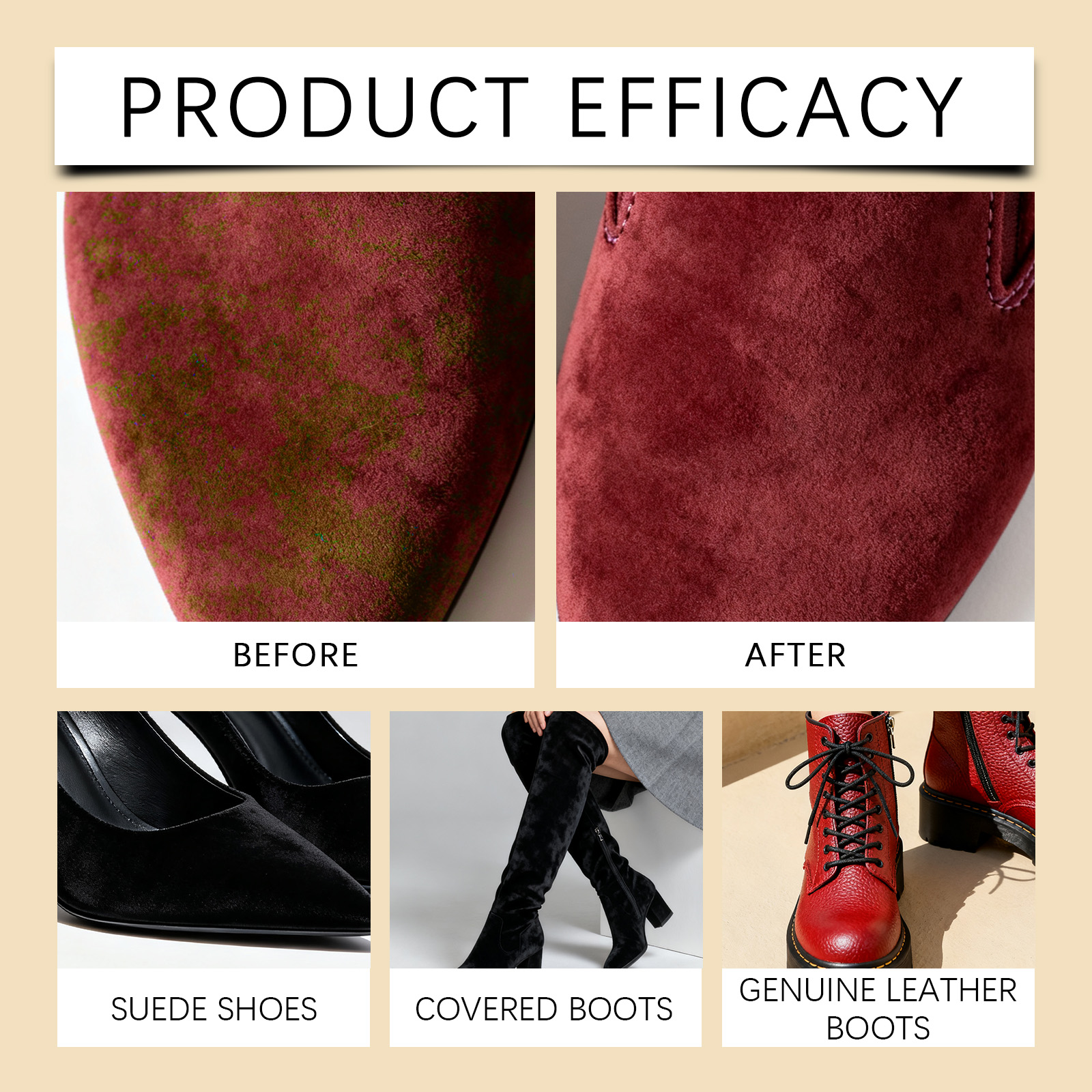 Suede Cleaner Spray Nubuck Car - Sneaker Care Spray reseña y precio