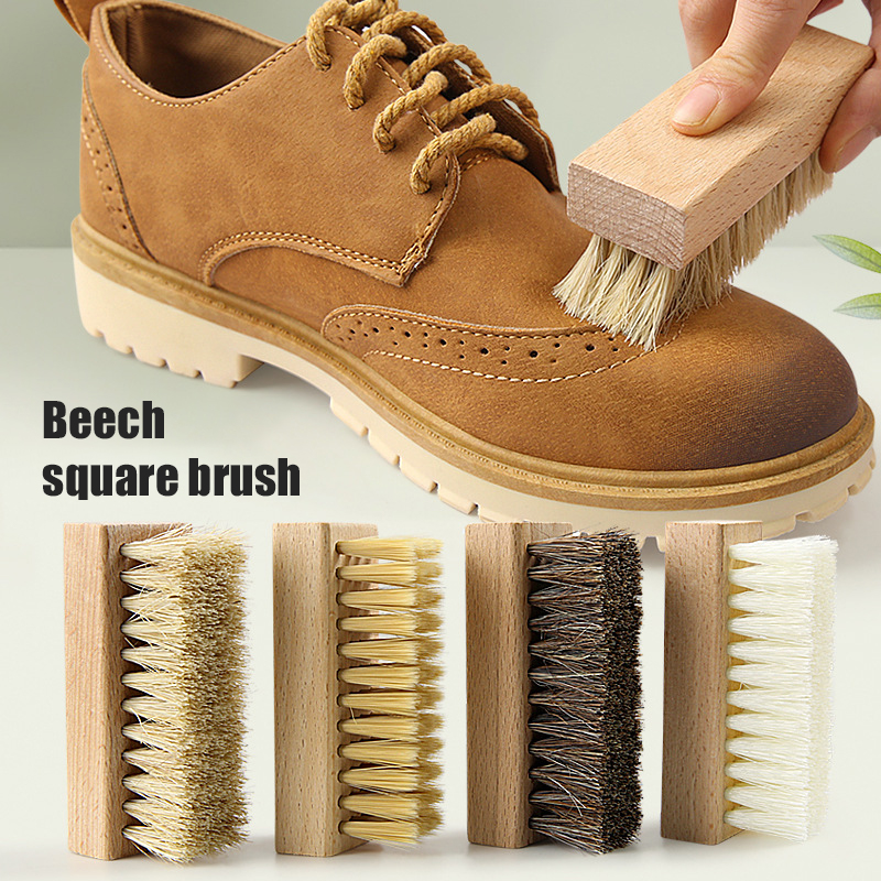 1PC Pig Bristles Shoe Brush Fo - Sneaker Care Kit reseña y precio