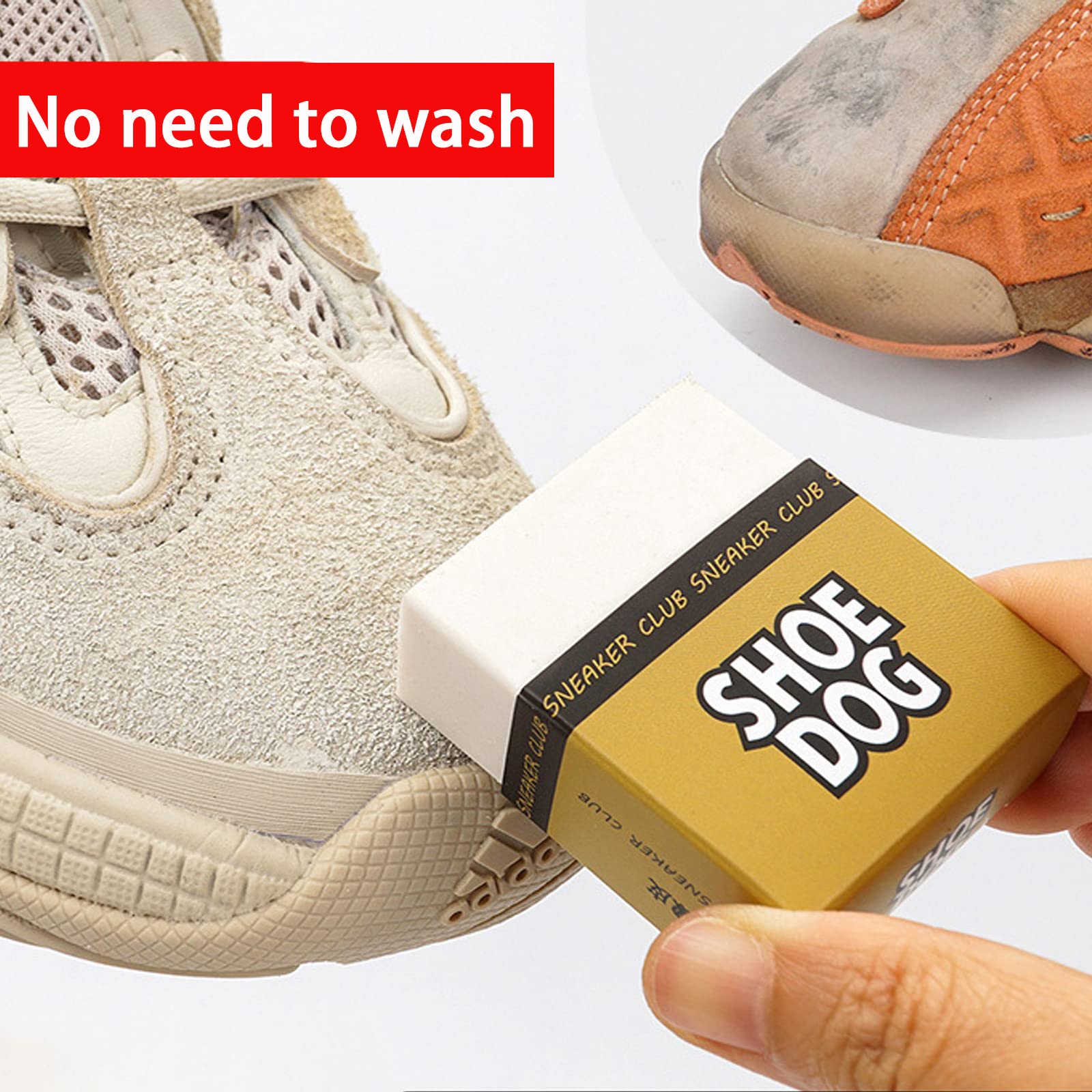 Shoe Care Cleaning Eraser, Por - Sneaker Care Kit reseña y precio