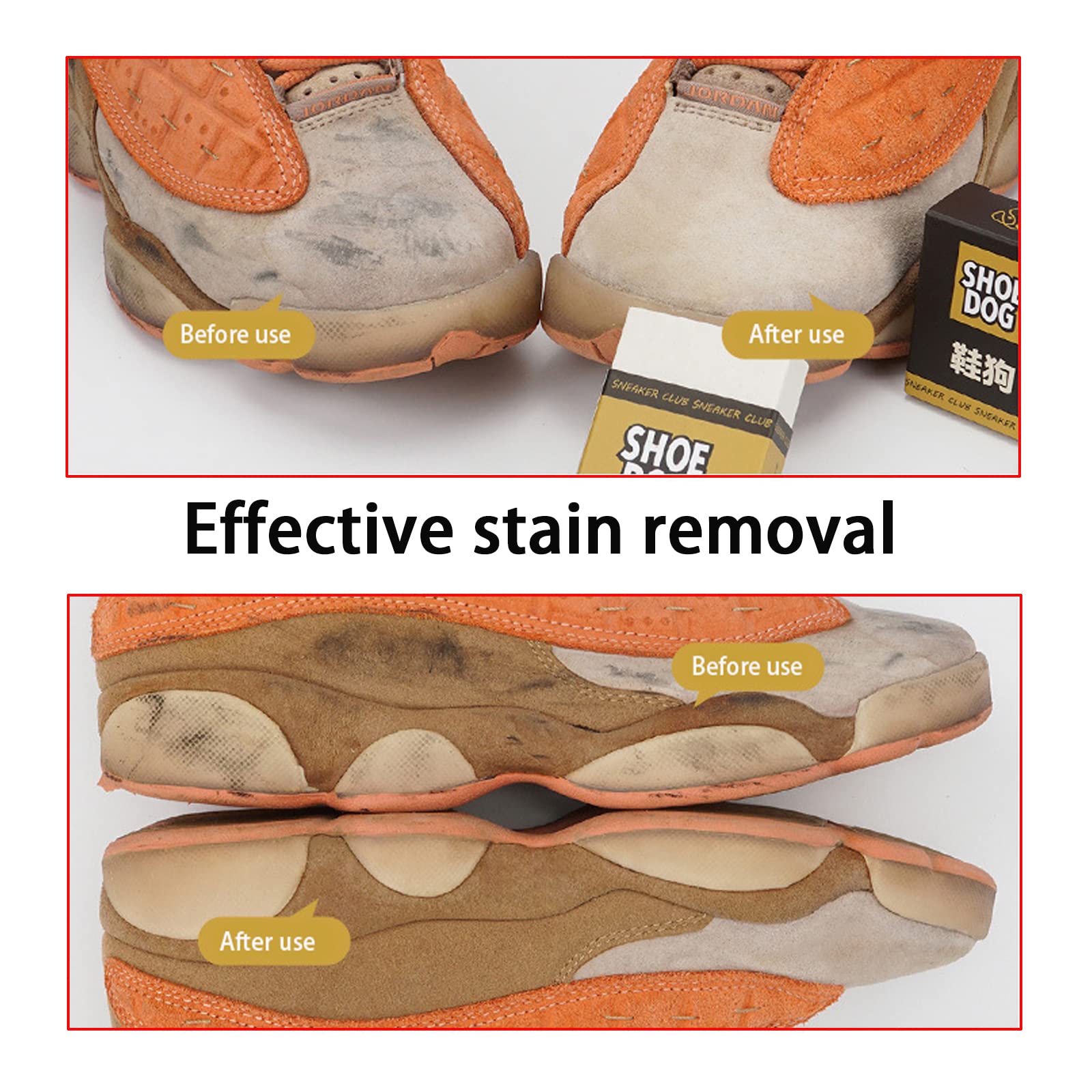 Shoe Care Cleaning Eraser, Por - Sneaker Care Kit reseña y precio