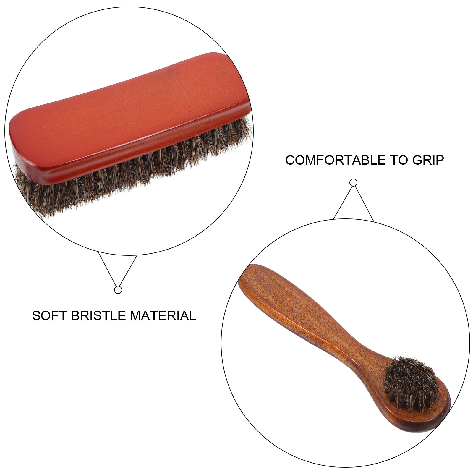 1Set Suede Shoe Brush Horsehai - Sneaker Care Suede reseña y precio