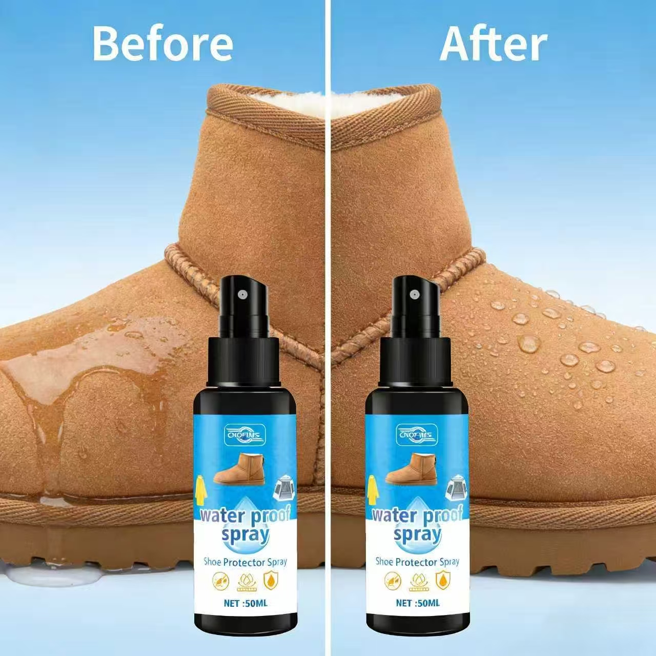 50ML Waterproof Shoe Protector - Sneaker Protector Spray reseña y precio