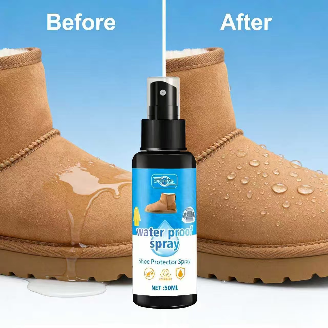 50ML Waterproof Shoe Protector - Sneaker Protector Spray reseña y precio
