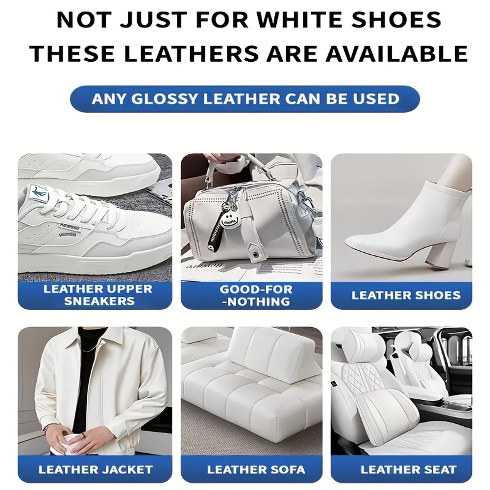 White Leather Repair Kit - Eas - Sneaker Care Spray reseña y precio