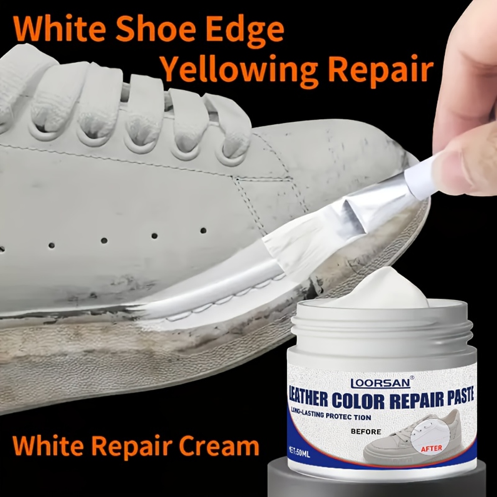 White Leather Repair Kit - Eas - Sneaker Care Spray reseña y precio