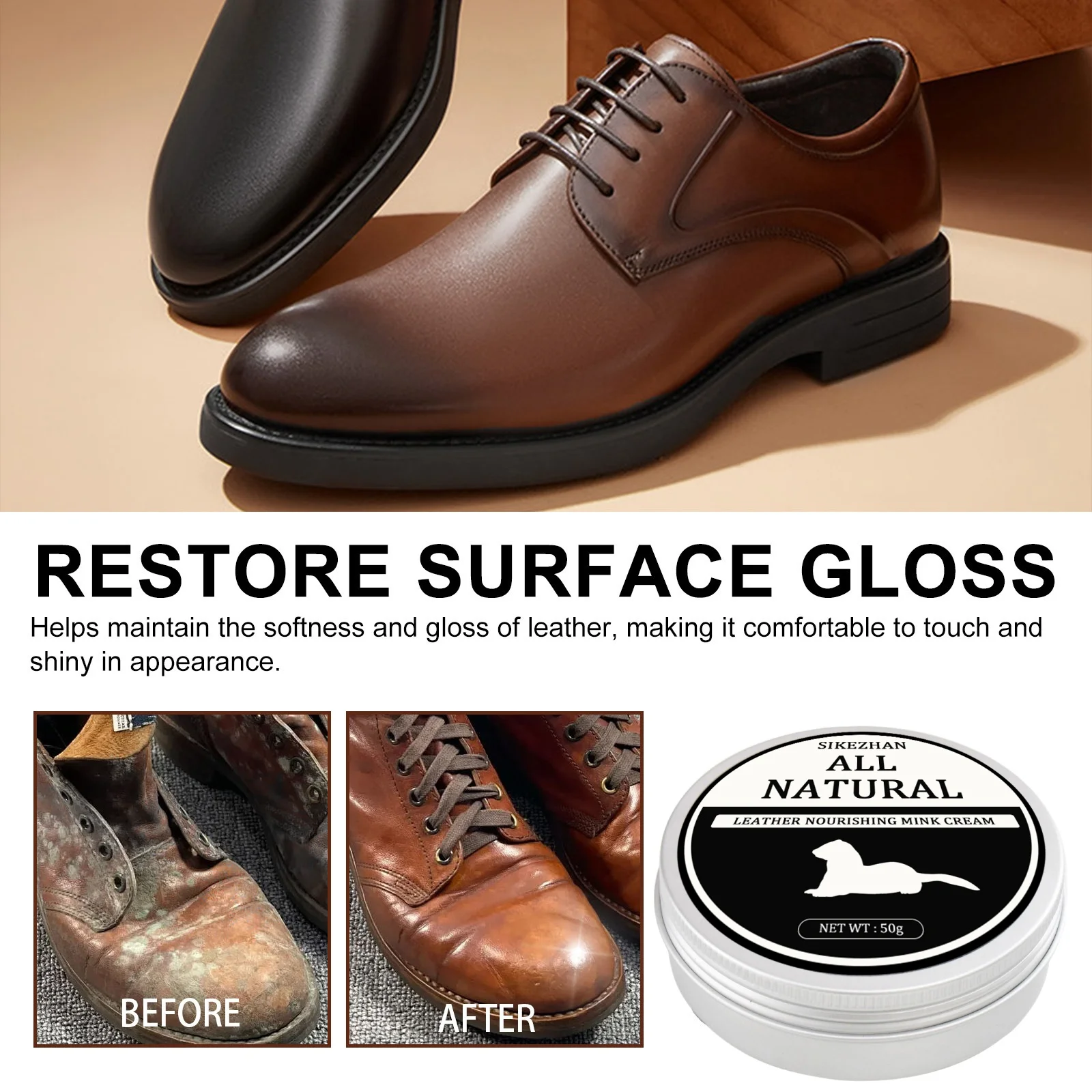 SIKEZHAN Leather Sofa Cleaner  - Sneaker Care Spray reseña y precio