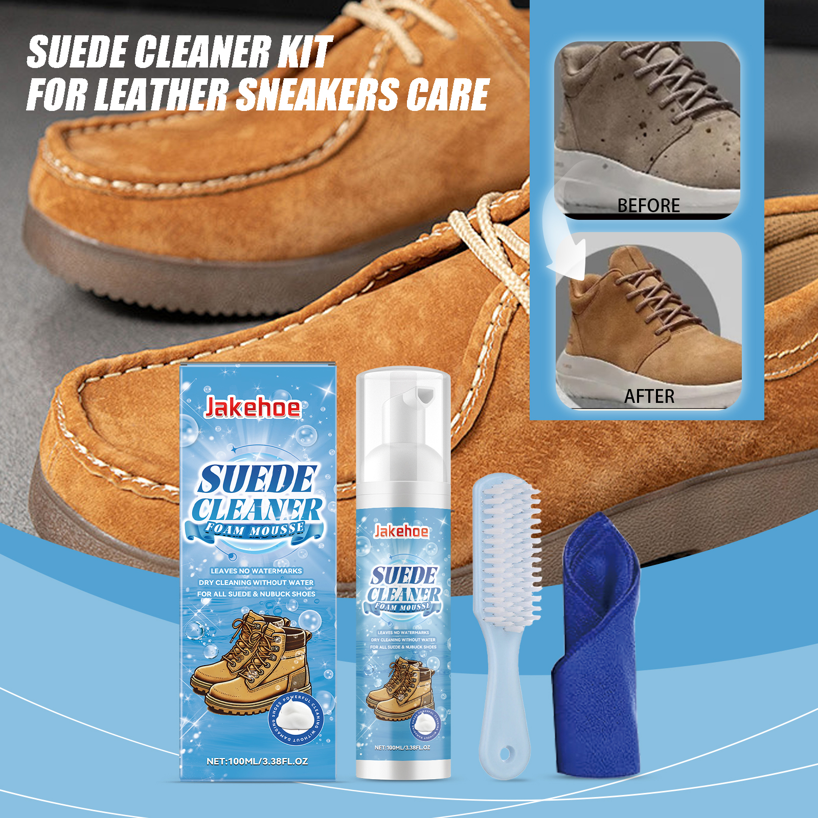 Suede Cleaner Kit Leather Velv - Sneaker Care Suede reseña y precio