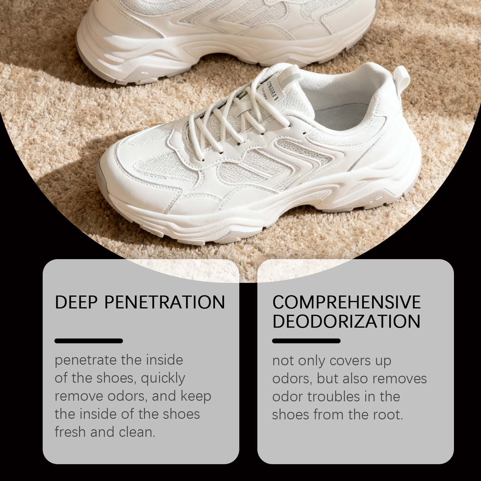 Shoe Deodorizer Capsules Sneak - Sneaker Protector Spray reseña y precio