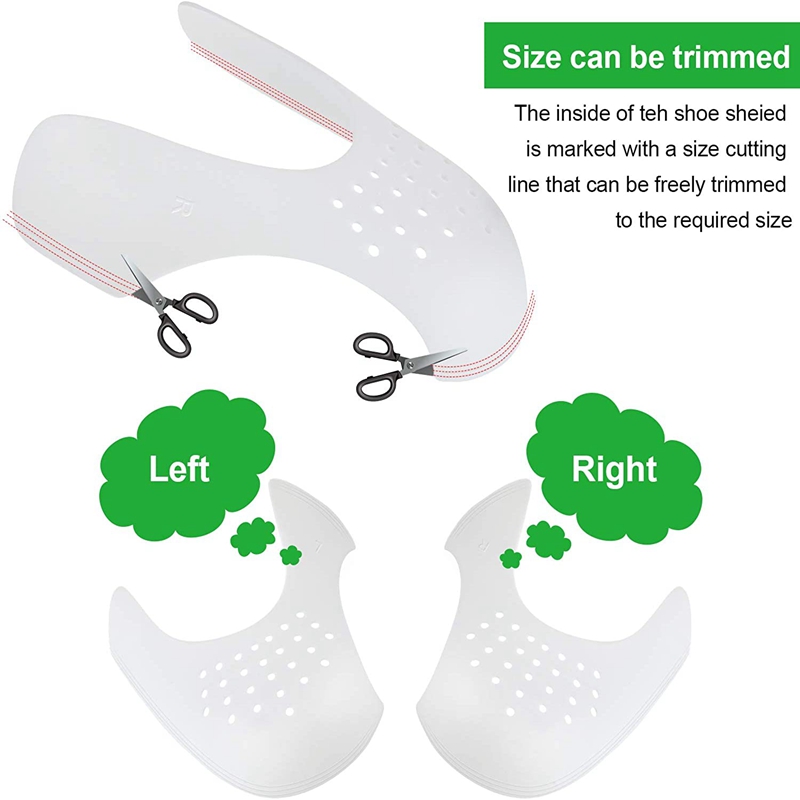 4Pcs Crease Protector Shoe Hea - Sneaker Protector Spray reseña y precio