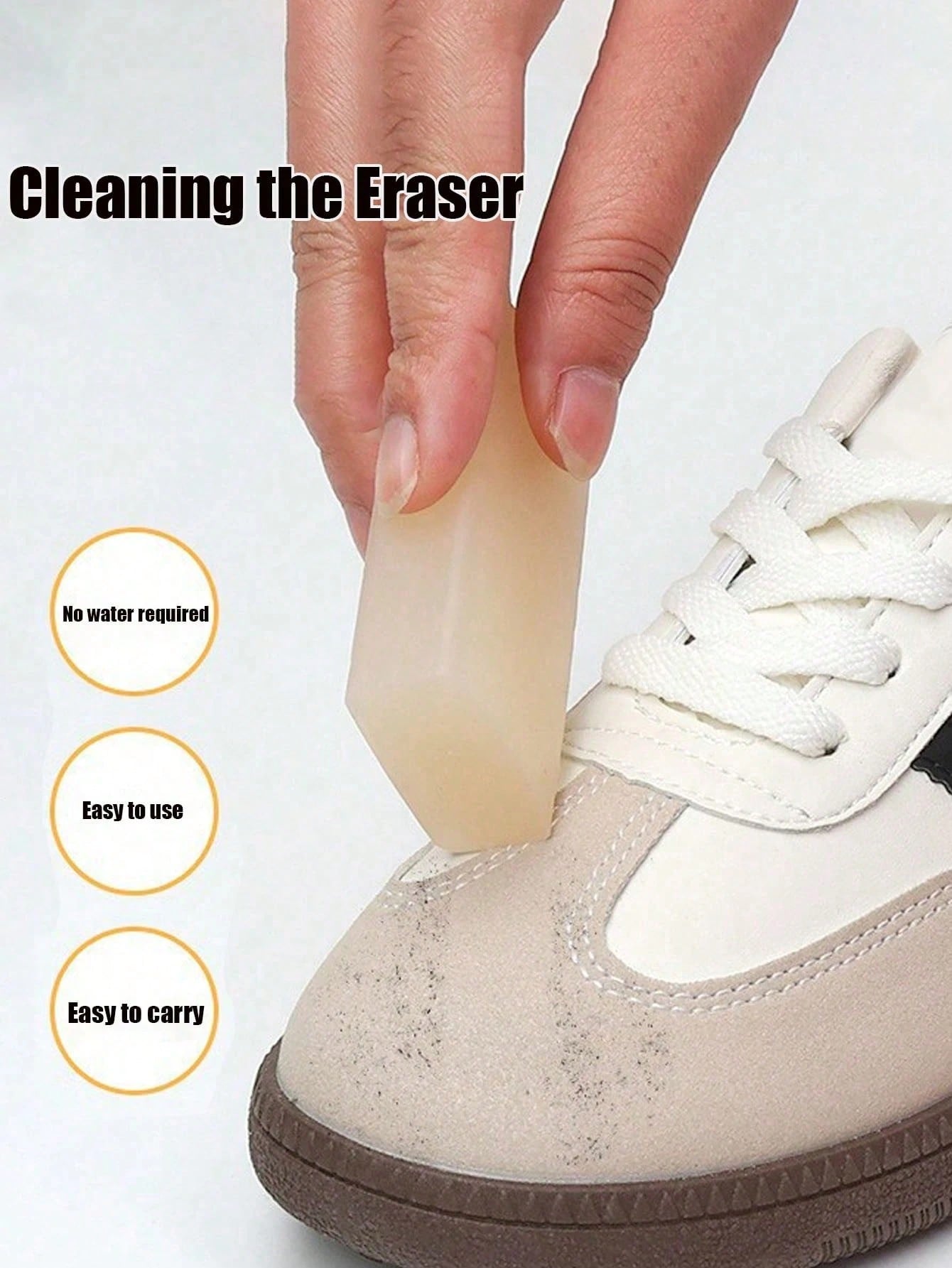 2/1pc Portable Suede Shoe Clea - Sneaker Care Suede reseña y precio