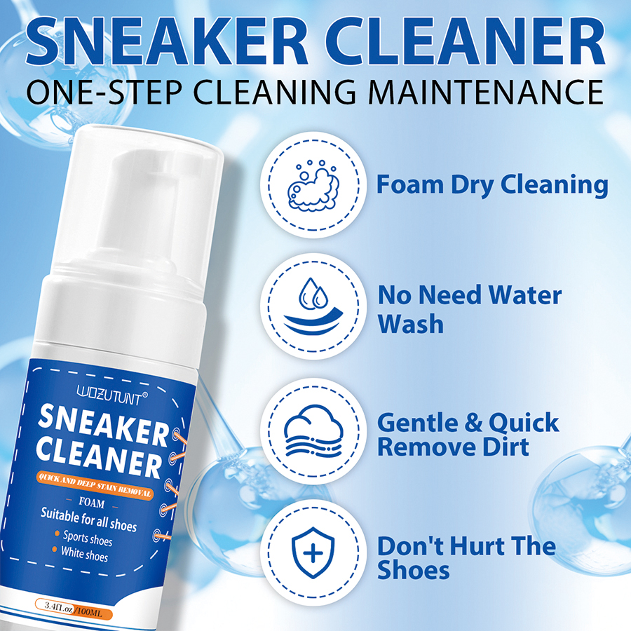 100ml White Shoe Cleaner No-wa - Sneaker Care Suede reseña y precio